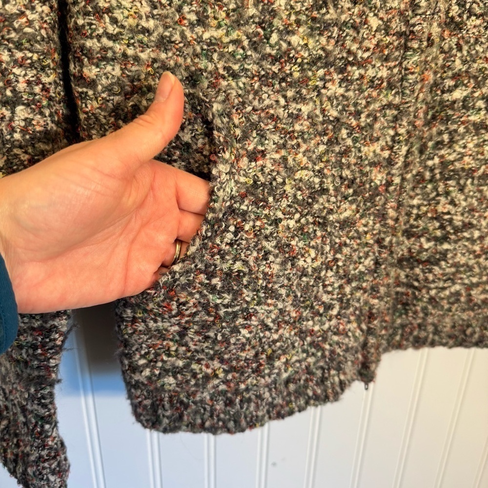 Royal Robbins Women’s Full Zip Knit Multi-Colored Specks Cardigan Sweater Size L - Picture 4 of 10